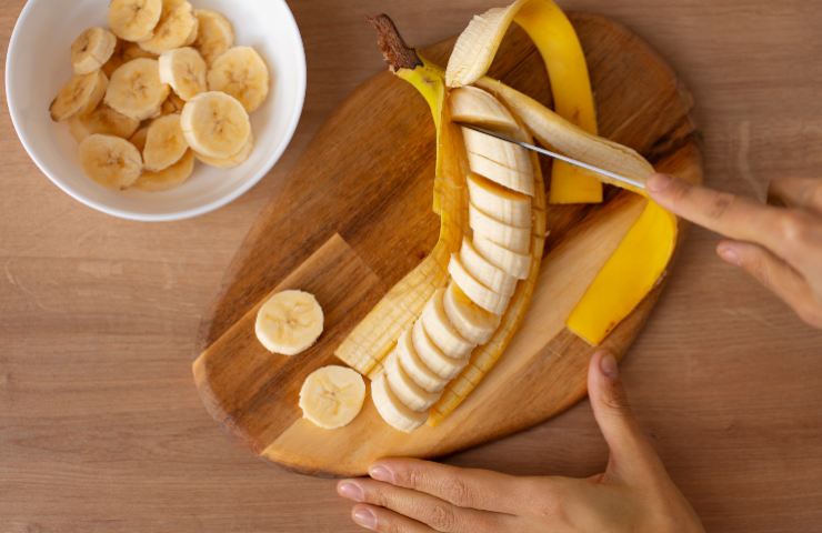 banana a pezzetti