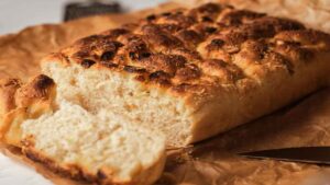 Focaccia alta e soffice