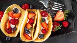 Pancake tacos