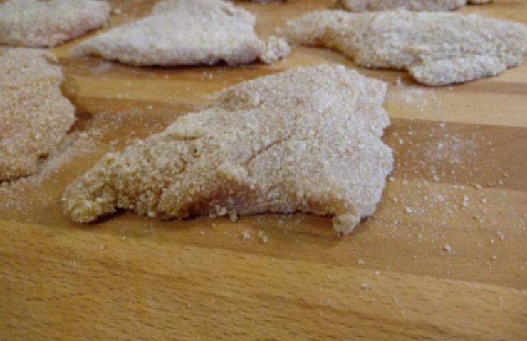 pollo infarinato