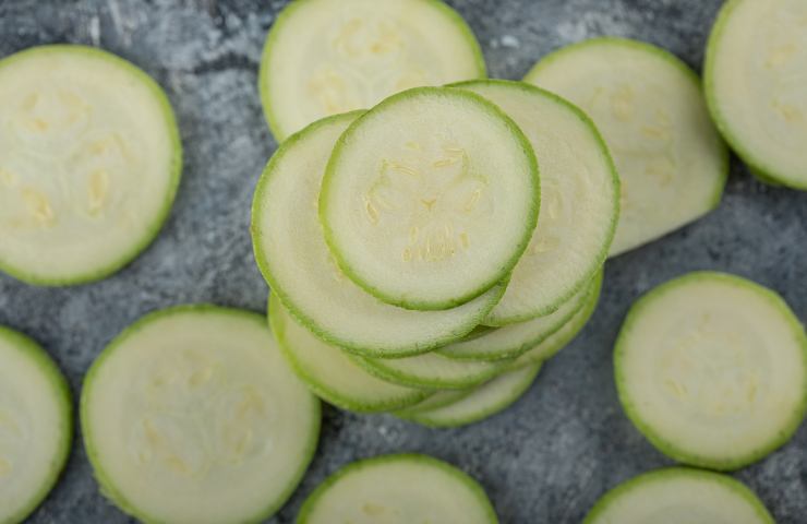 Zucchine crude