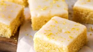 brownies al limone