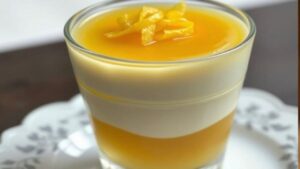 panna cotta al limone