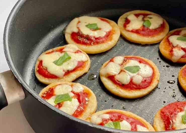 pizzette rosse in padella