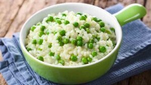 risotto ai piselli
