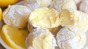 Tartufini al limone