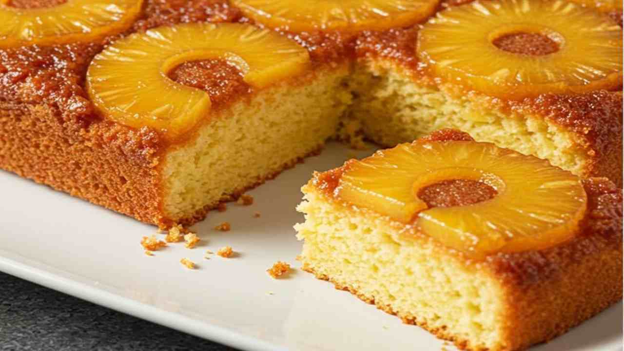 torta all'ananas