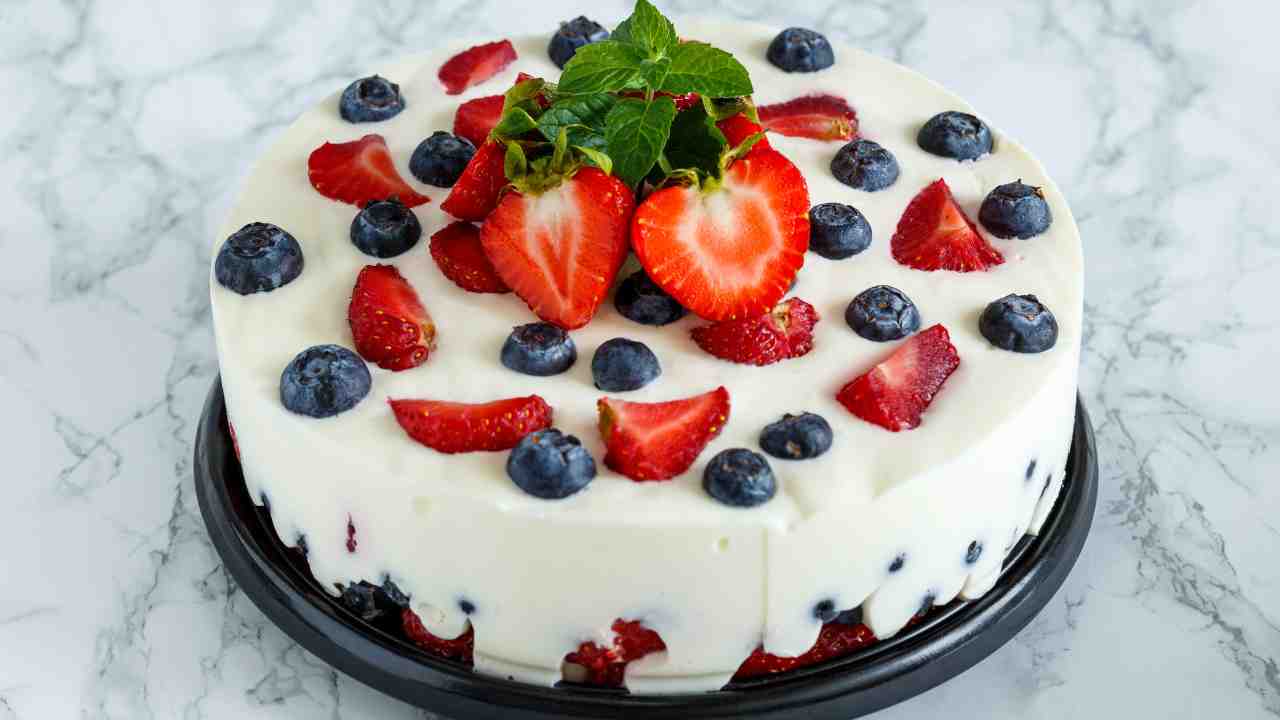 torta fredda yogurt